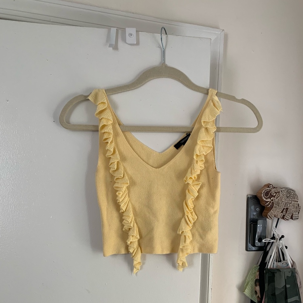Yellow tank top
